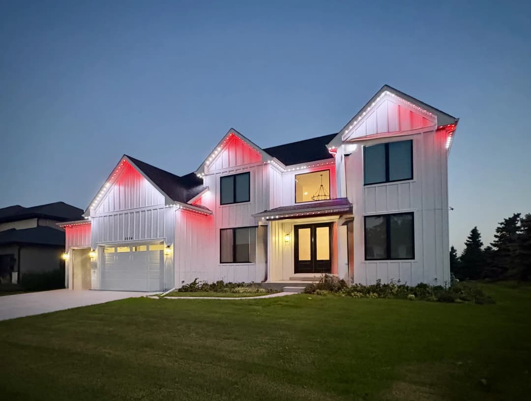 Modern Farmhouse Red Accents